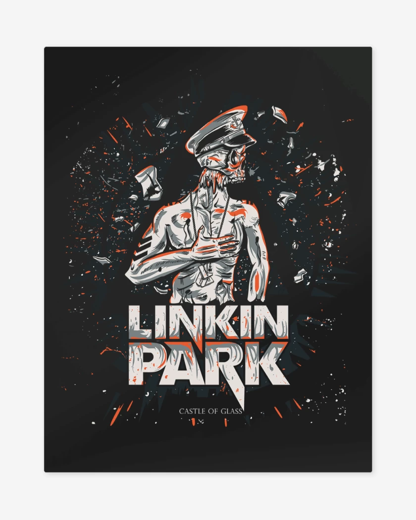 Print metalico Linkin Park Castle of Glass