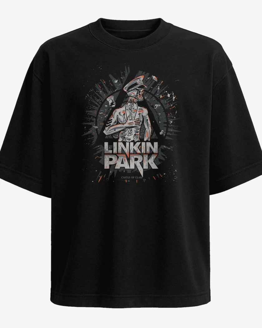 Polera Oversize Linkin Park Castle of Glass