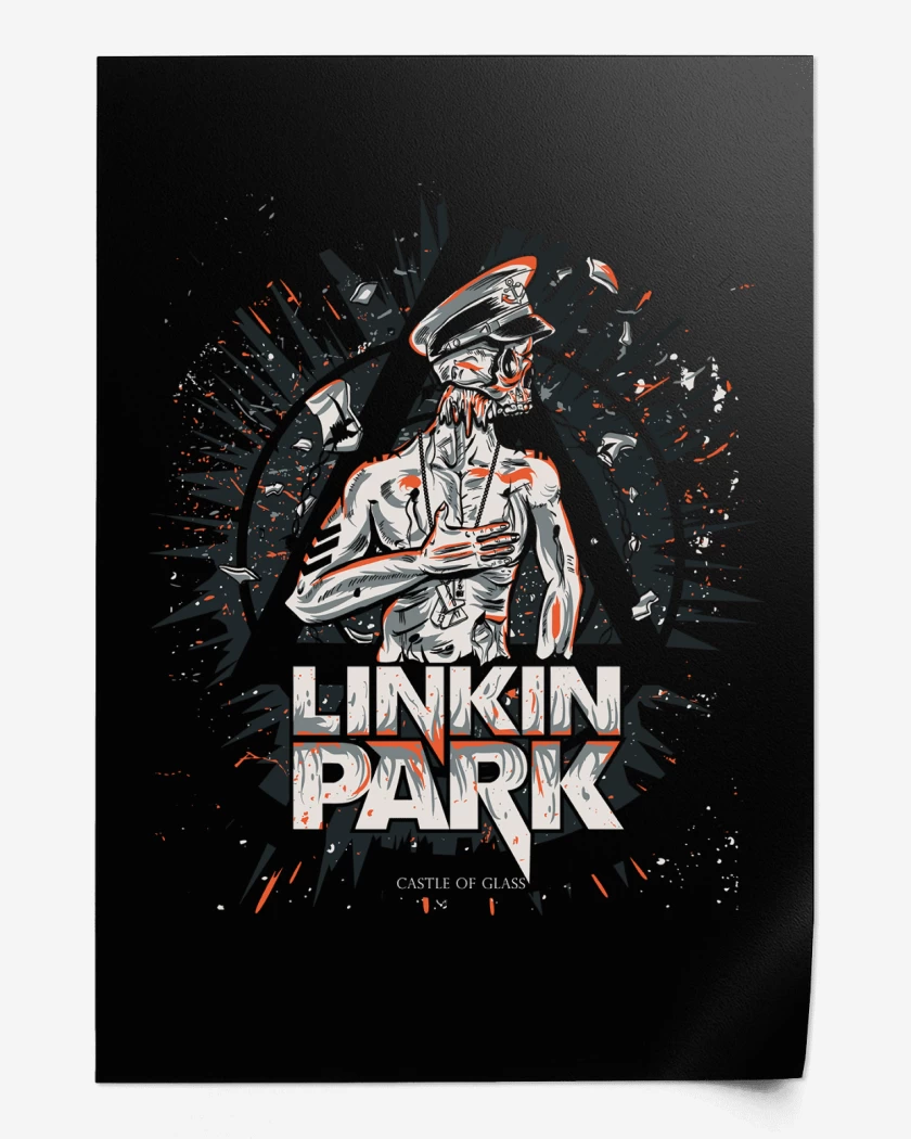 Print Linkin Park Castle of Glass
