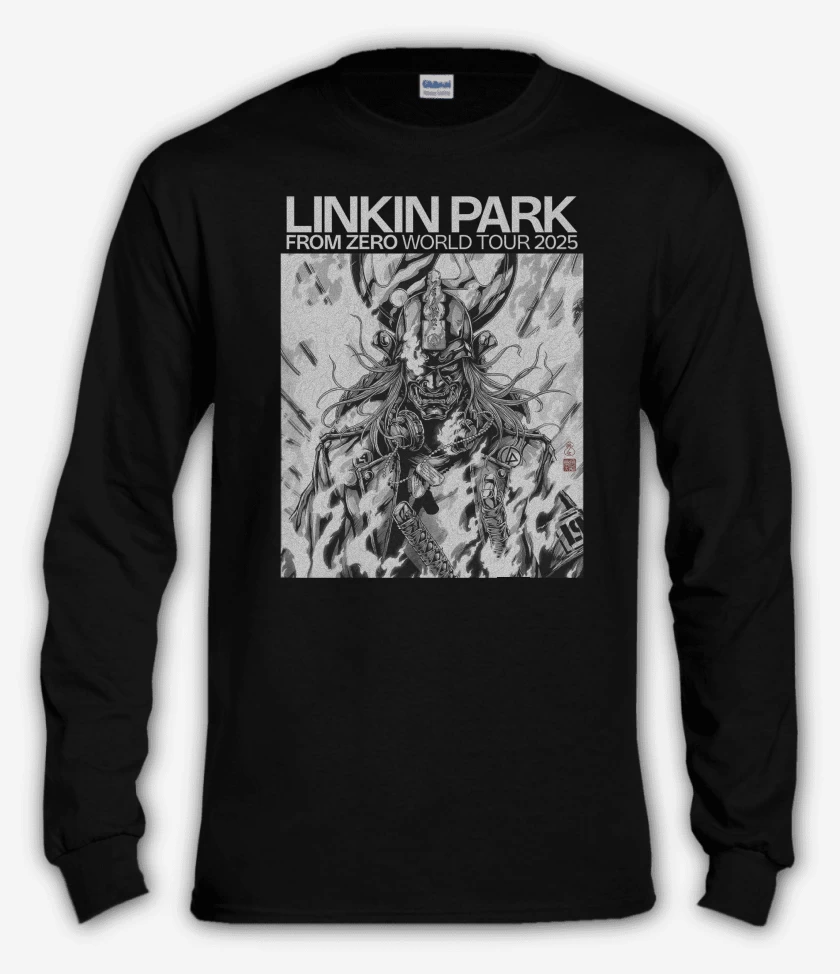 Polera manga larga Linkin Park Saitama Samurai