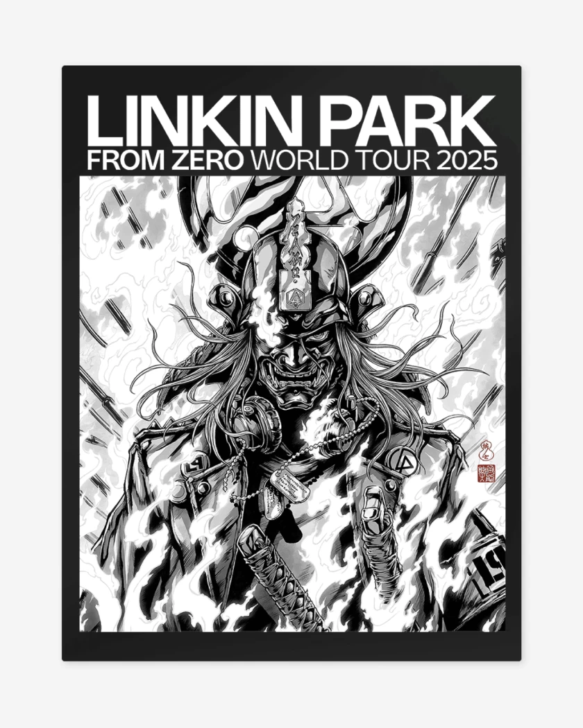 Print metalico Linkin Park Saitama Samurai