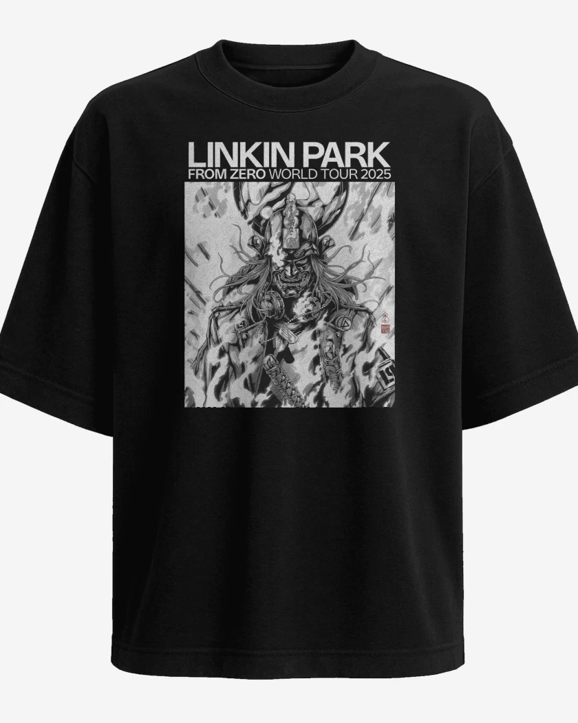 Polera Oversize Linkin Park Saitama Samurai