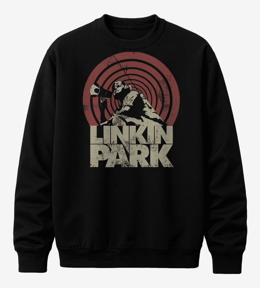 Poleron polo Negro de Linkin Park Voice