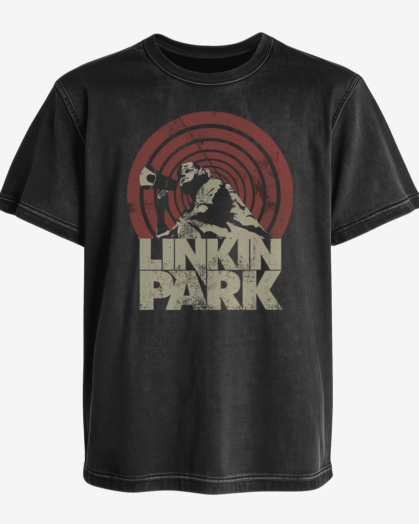 Polera desgastada Linkin Park Voice