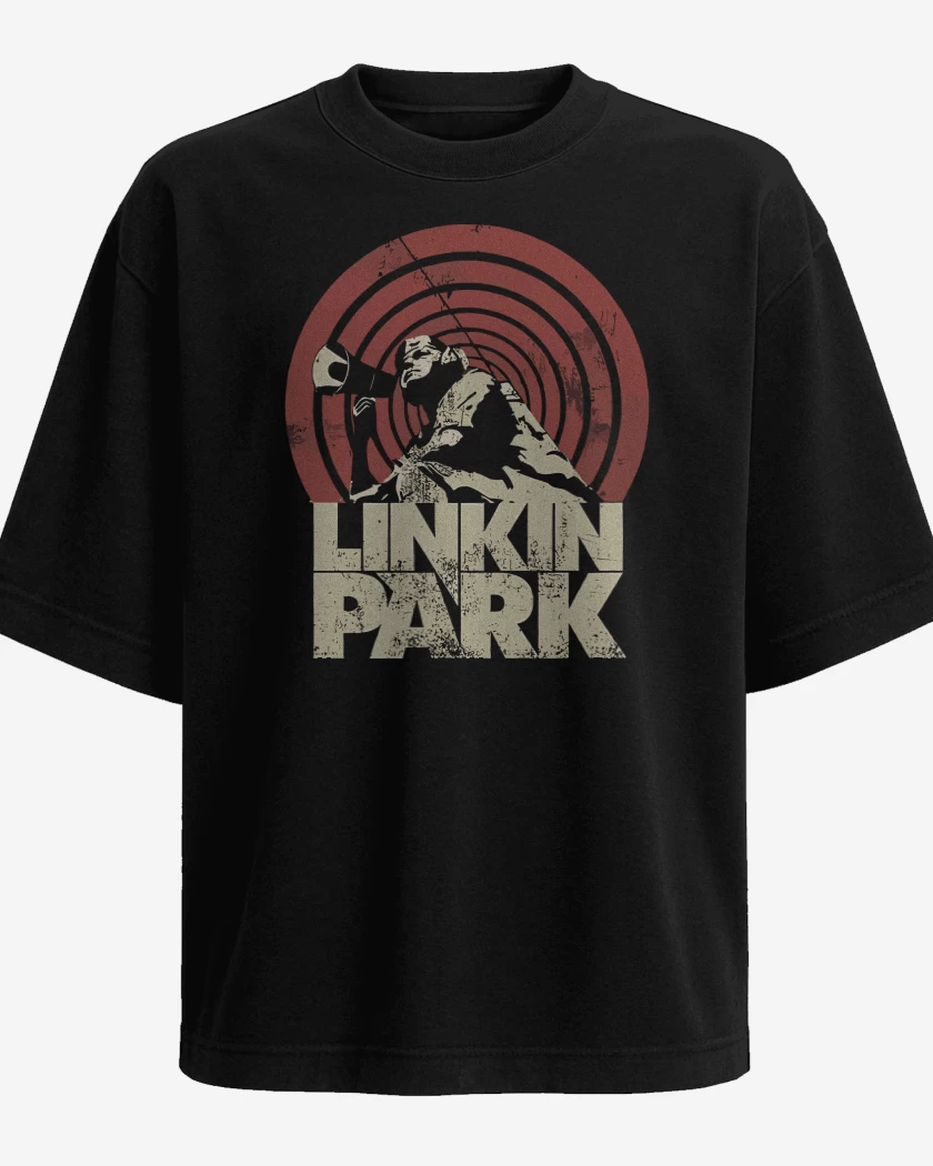 Polera Oversize Linkin Park Voice