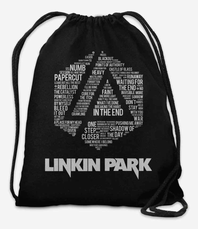Mochila Linkin Park Logo Letras