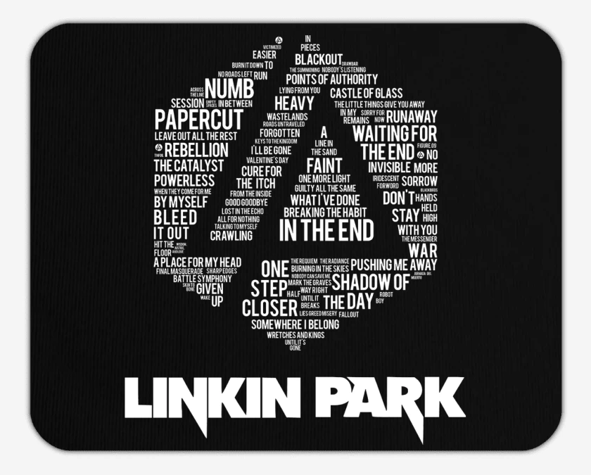 Mousepad Linkin Park Logo Letras