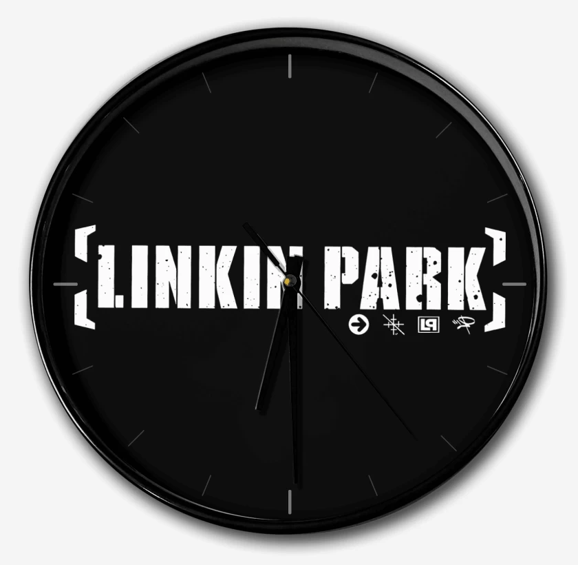 Reloj Negro de Linkin Park Logo Clásico