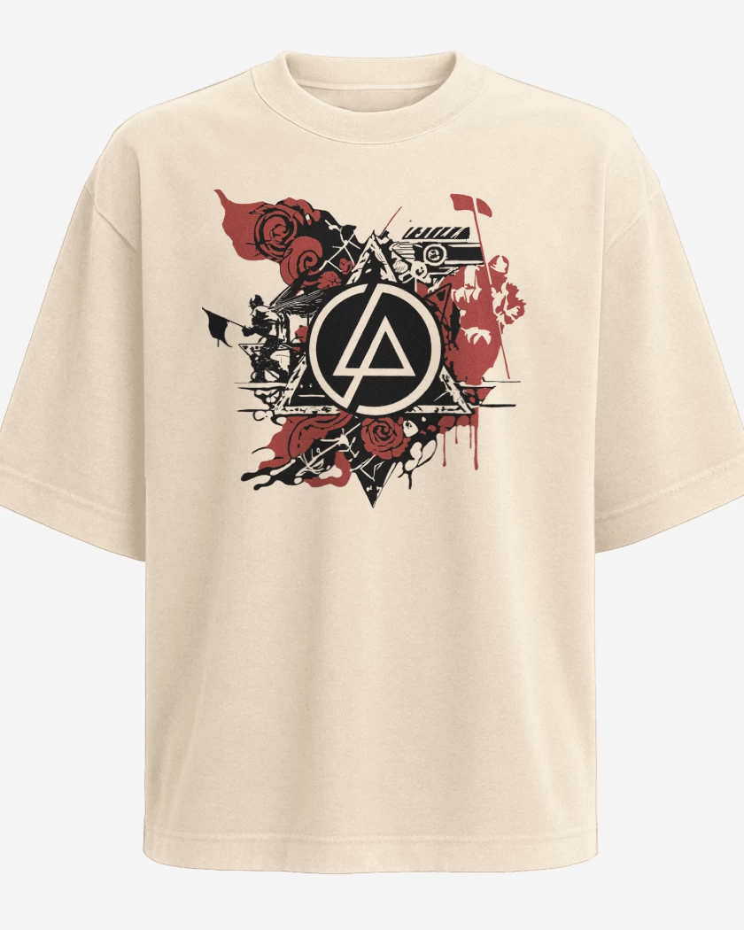 Polera Oversize Linkin Park Logo