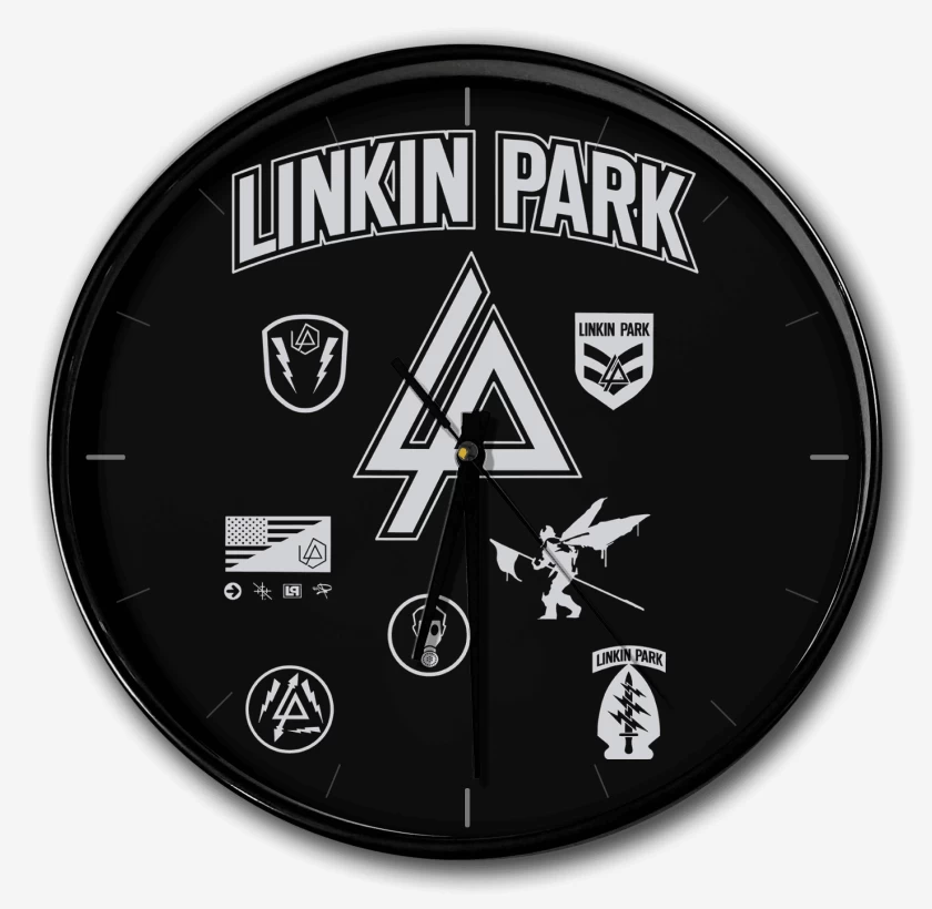 Reloj Negro de Linkin Park Parches