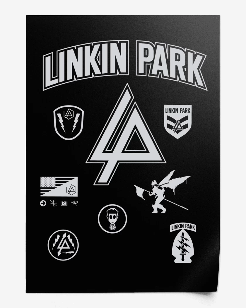 Print Linkin Park Parches