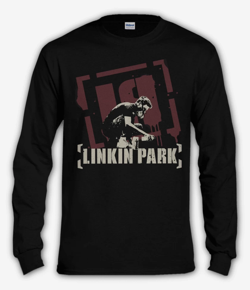 Polera manga larga Negro de Linkin Park Meteora