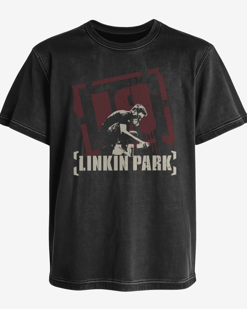 Polera desgastada Linkin Park Meteora