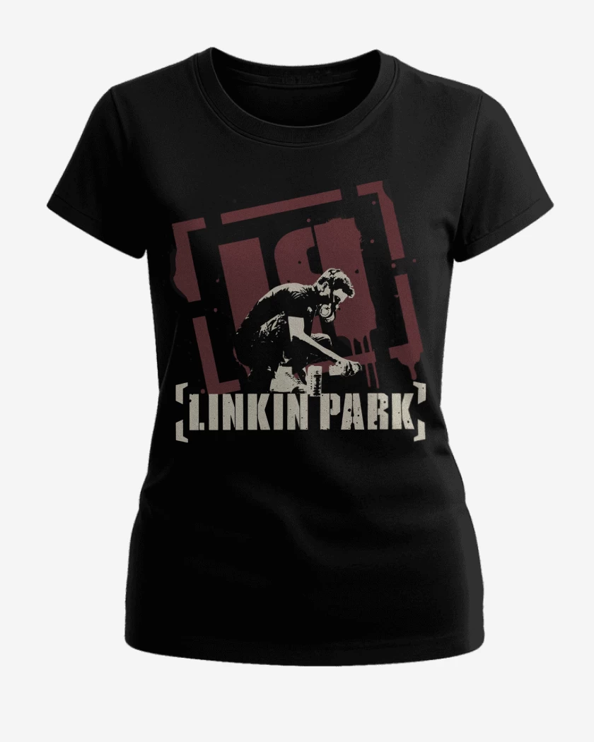 Polera de Mujer Negro de Linkin Park Meteora