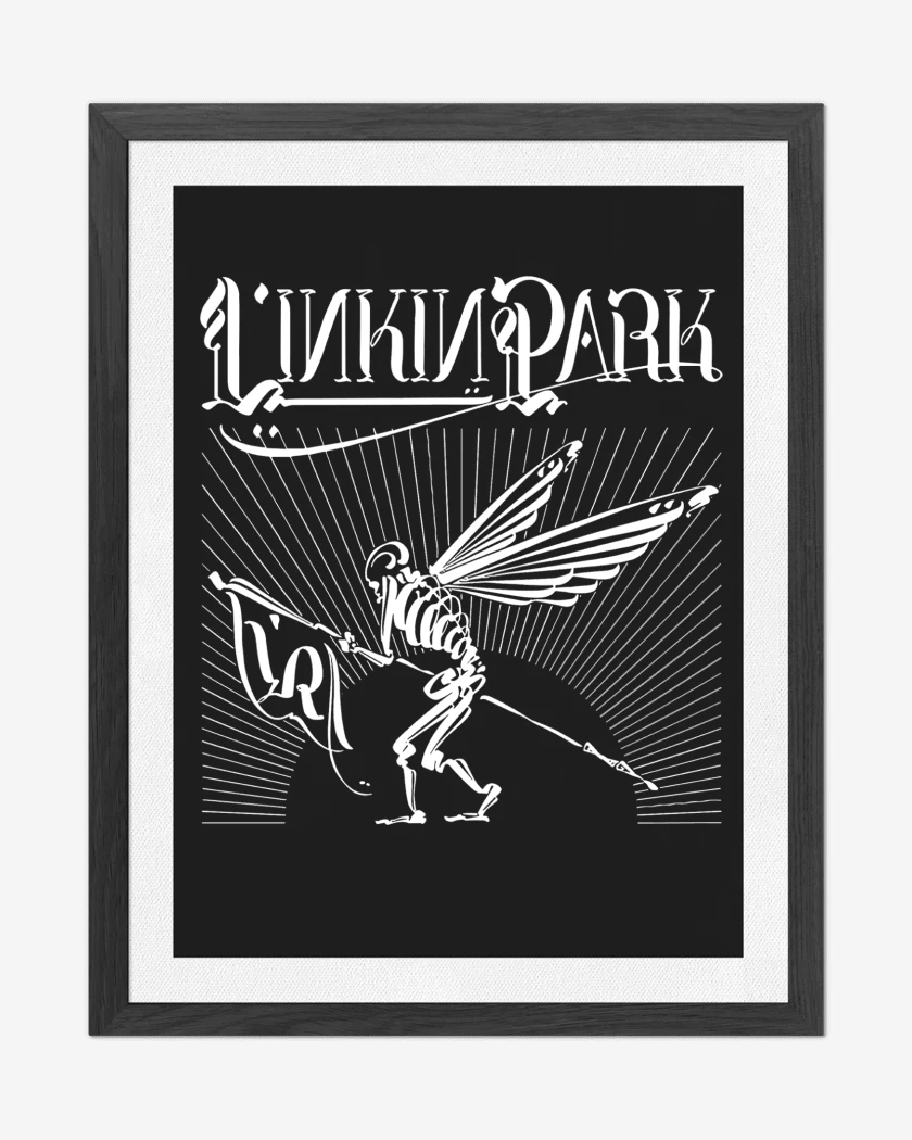 Cuadro decorativo Linkin Park Skull Theory
