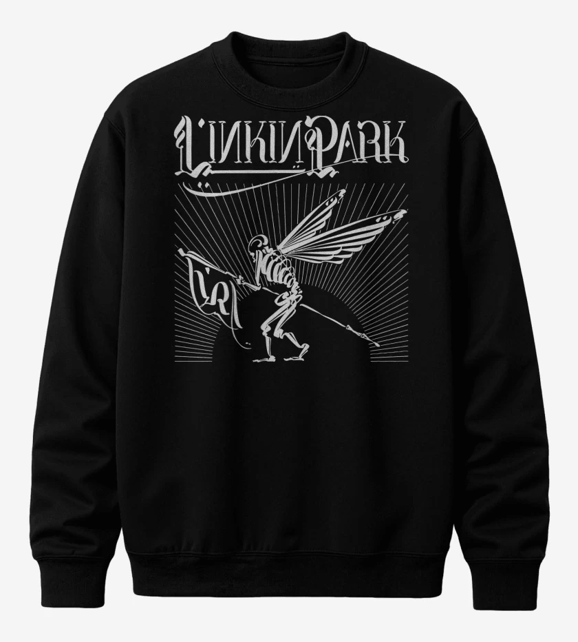 Poleron polo Linkin Park Skull Theory