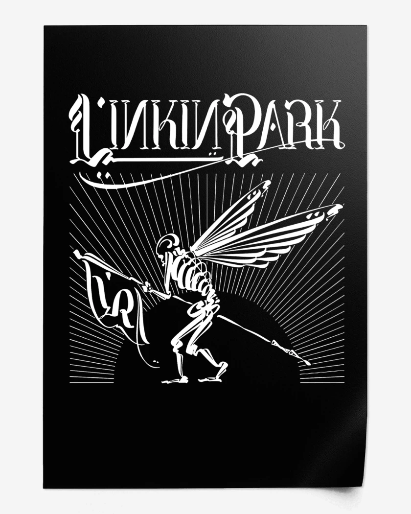 Print Linkin Park Skull Theory