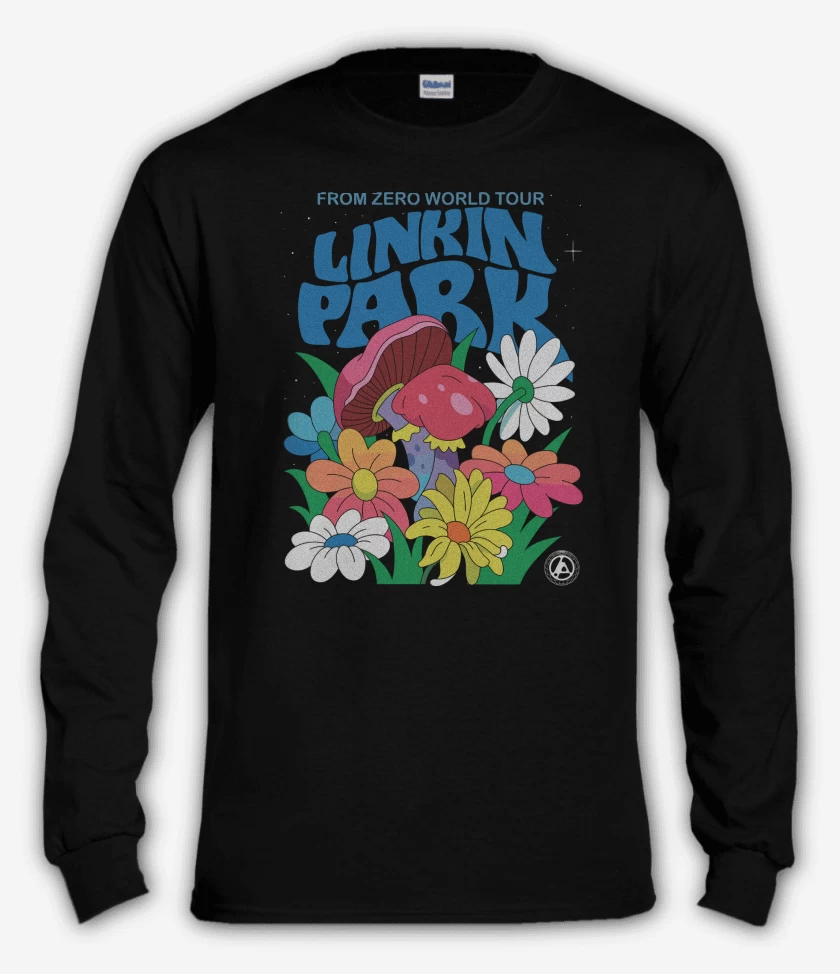 Polera manga larga Negro de Linkin Park From Zero