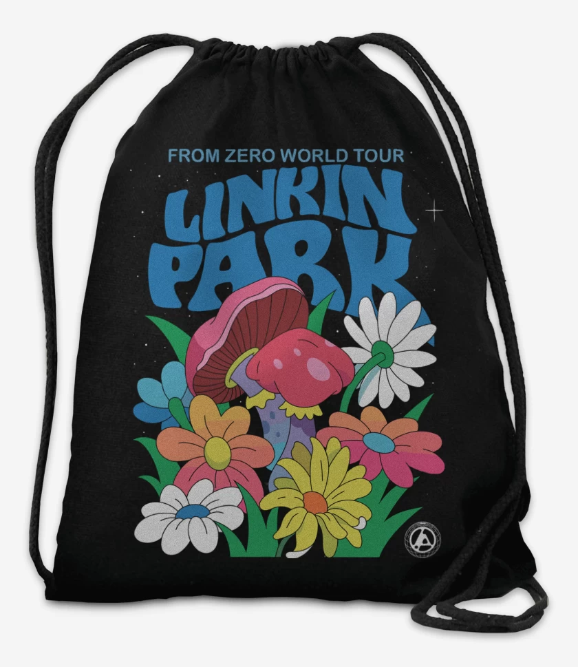 Mochila Negro de Linkin Park From Zero