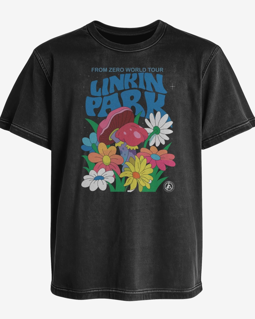 Polera desgastada Linkin Park From Zero
