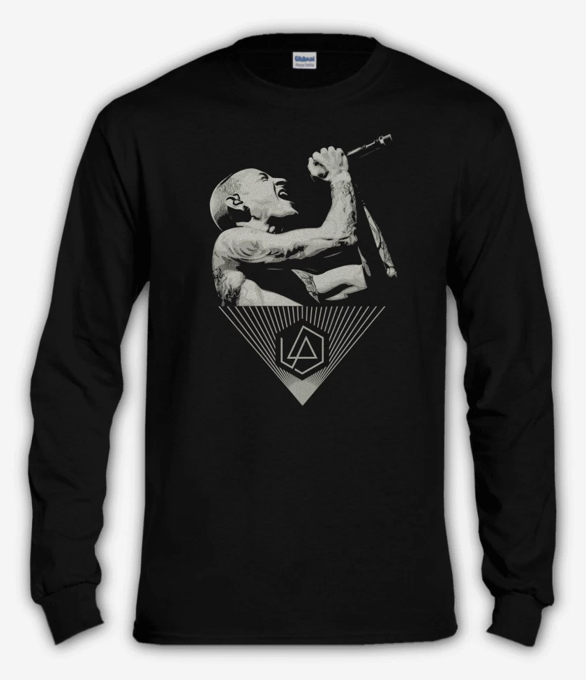 Polera manga larga Negro de Linkin Park Chester 