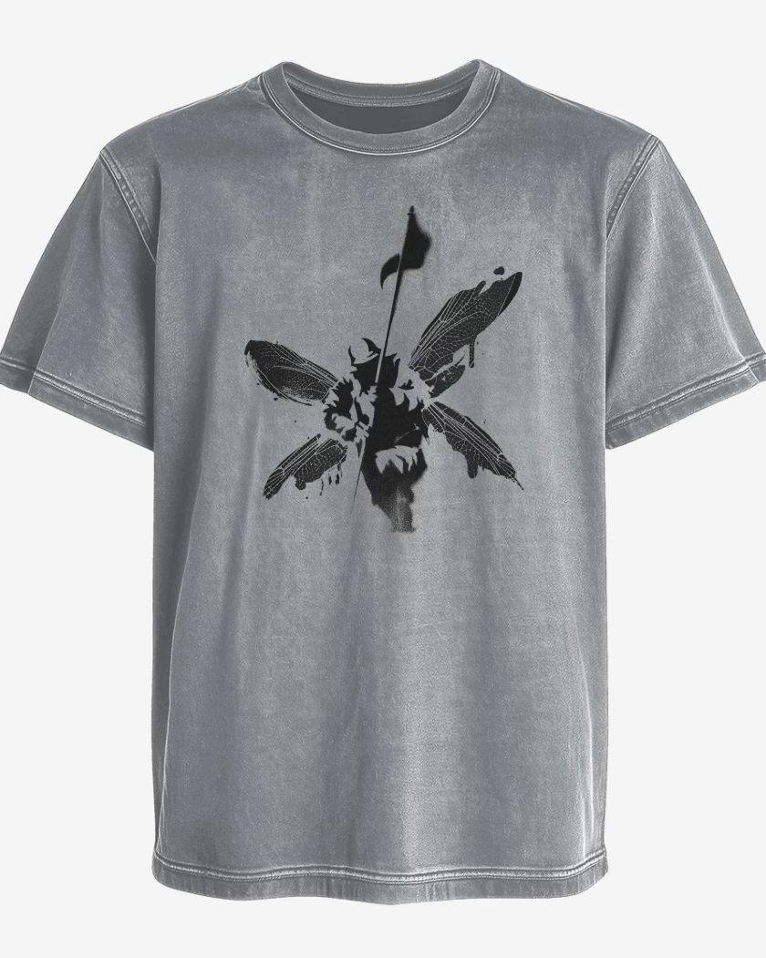 Polera desgastada Linkin Park Hybrid v1