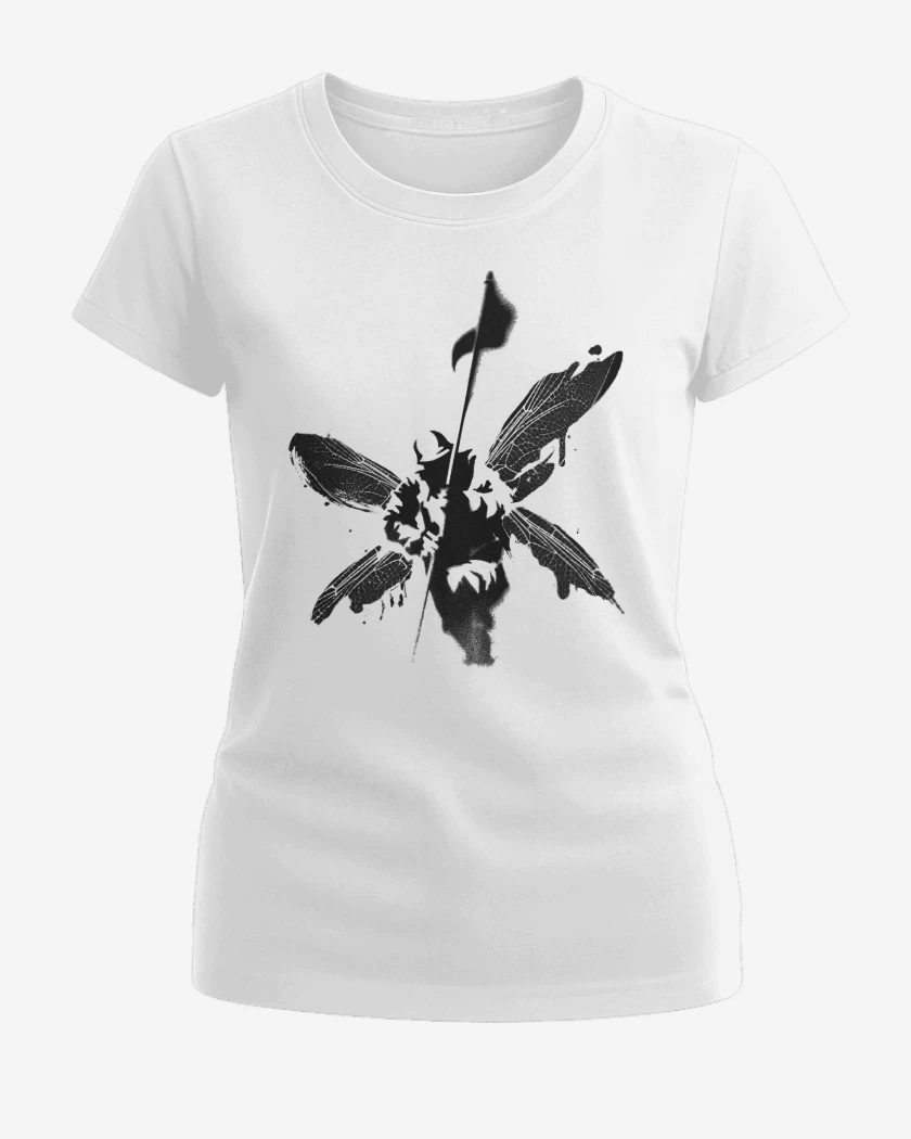 Polera de Mujer Blanco de Linkin Park Hybrid v1