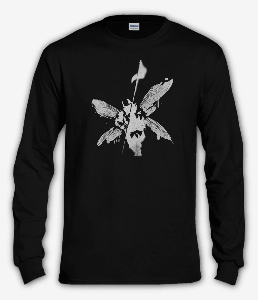 Polera manga larga Negro de Linkin Park Hybrid v2