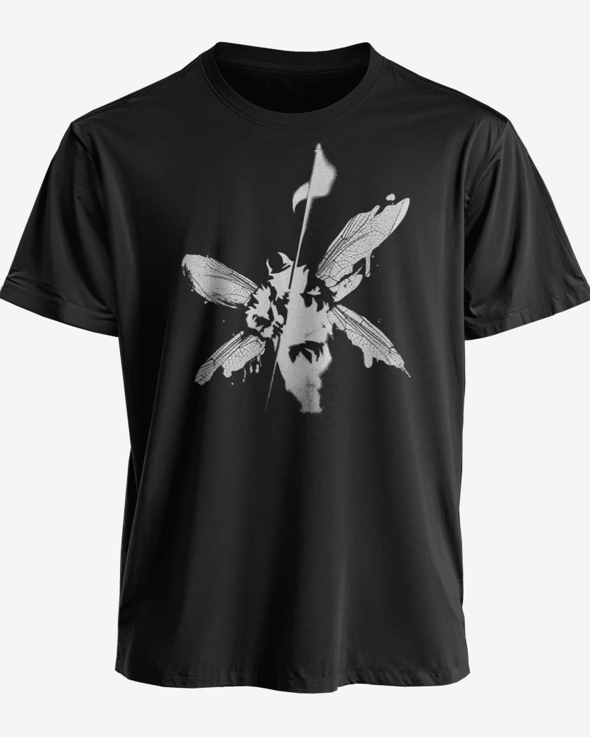 Polera premium Negro de Linkin Park Hybrid v2