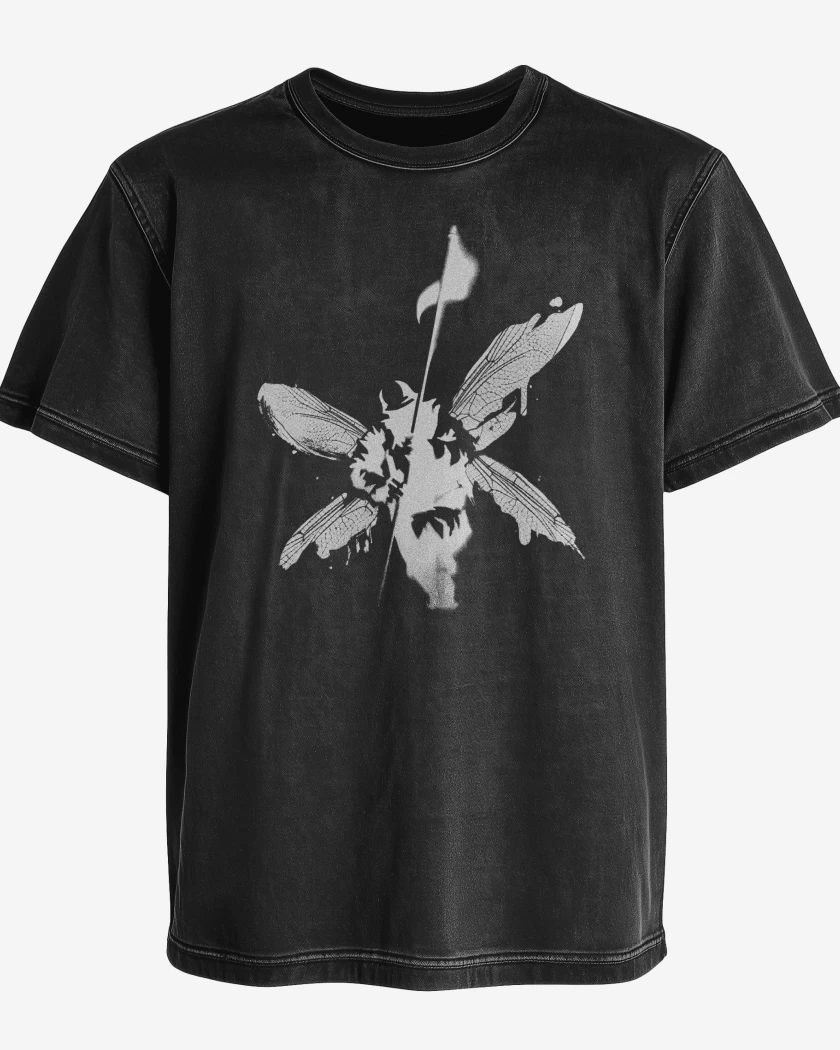 Polera desgastada Linkin Park Hybrid v2
