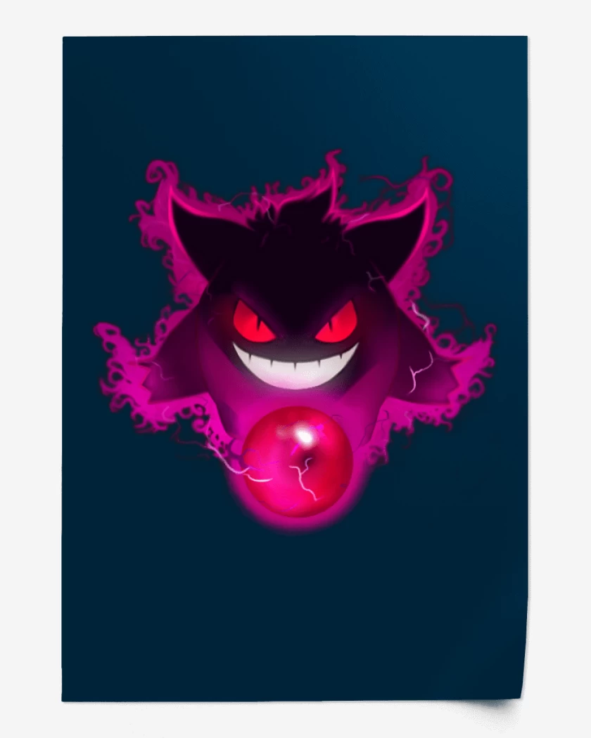 Print Gengar Full color