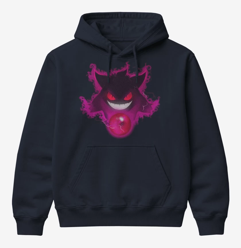 Poleron Canguro básico Gengar Full color