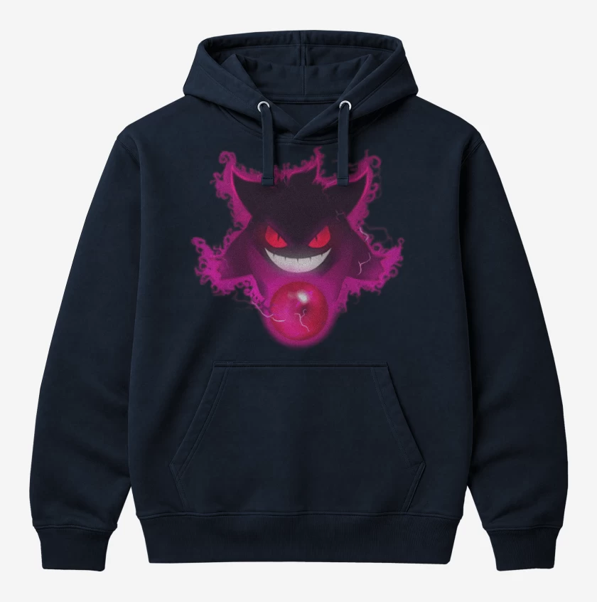 Polerón Canguro Gengar Full color