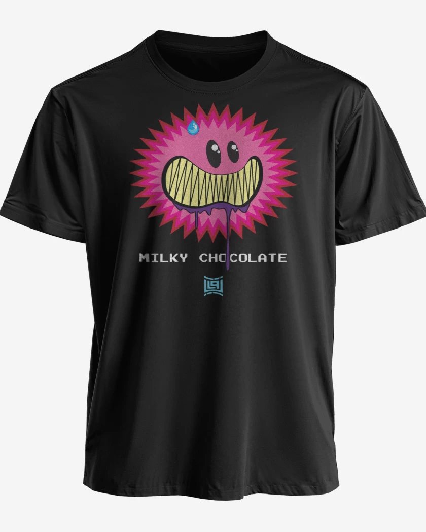 Polera premium Negro de Linkin Park Milky Chocolate