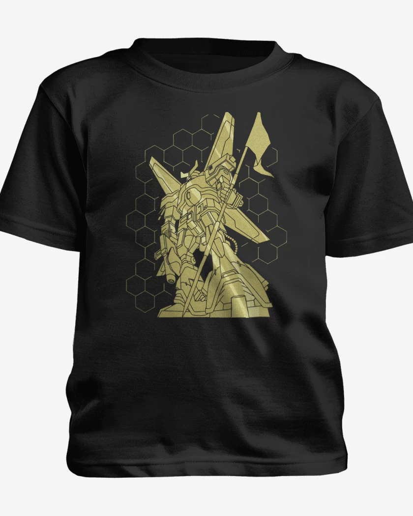 Polera de niño Negro de Linkin Park Gundam