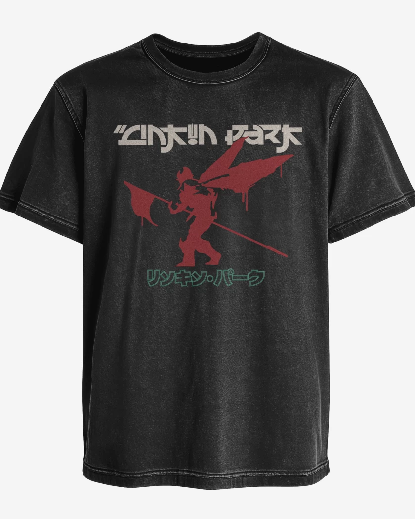 Polera desgastada Linkin Park Soldier