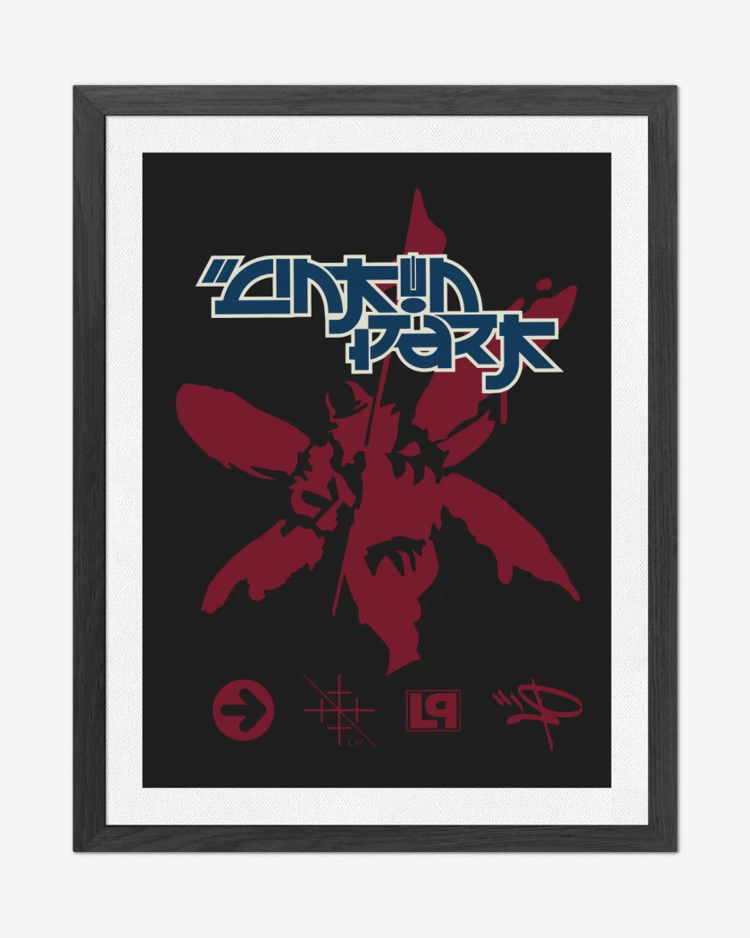 Cuadro decorativo Linkin Park Hybrid Theory Vintage