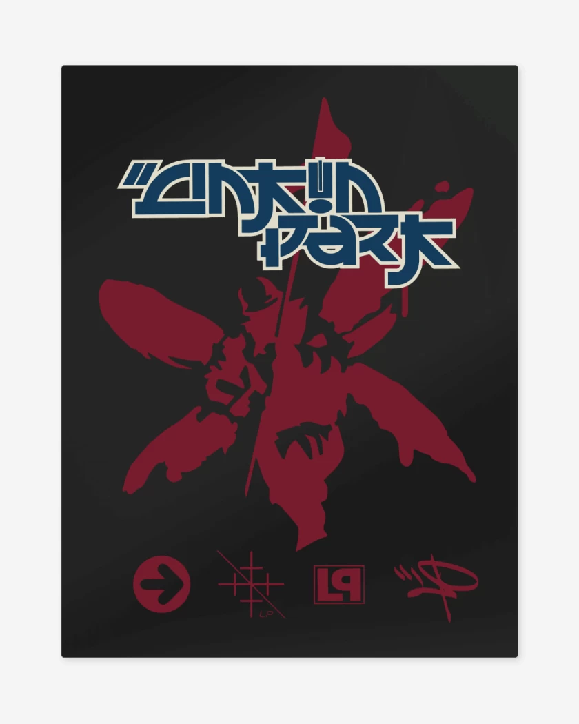 Print metalico Linkin Park Hybrid Theory Vintage