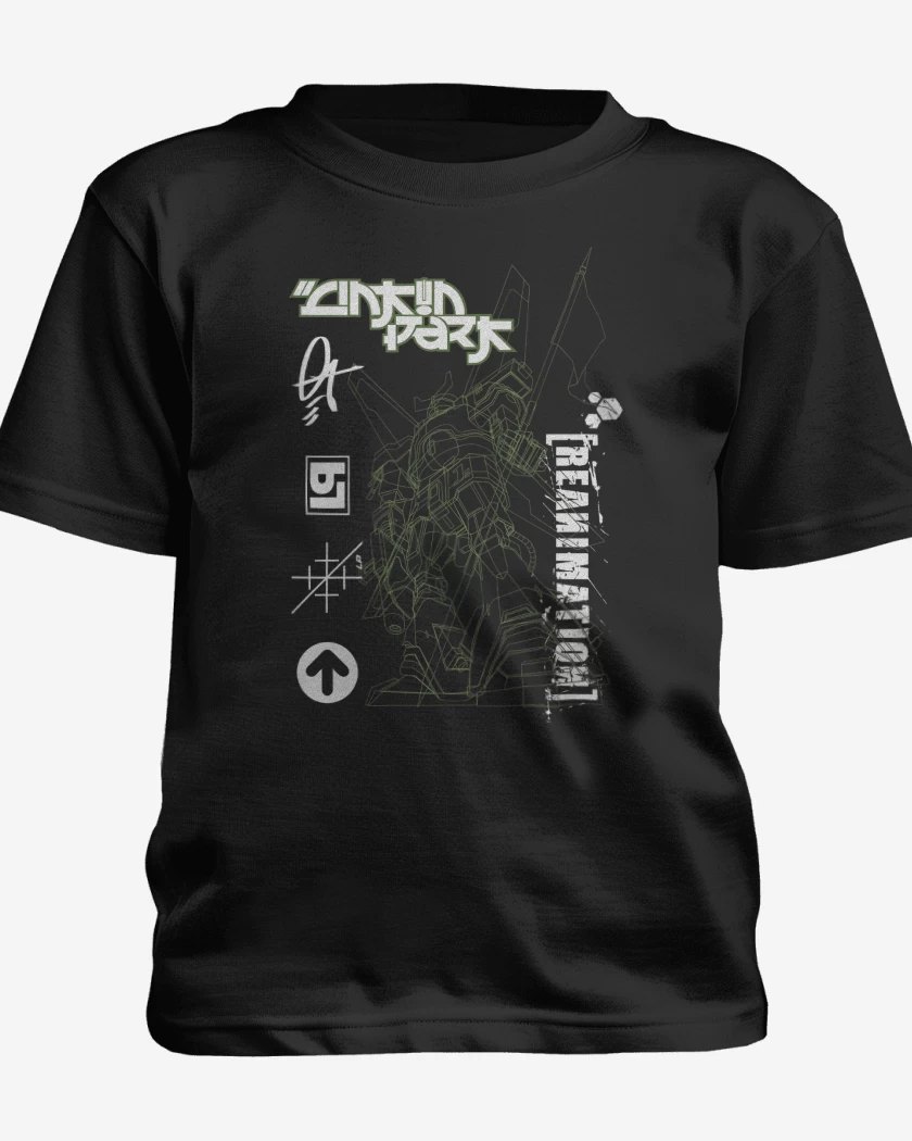 Polera de niño Negro de Linkin Park Reanimation