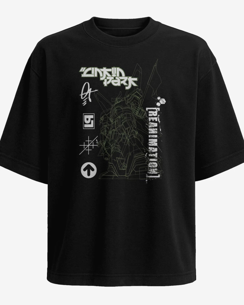 Polera Oversize Linkin Park Reanimation