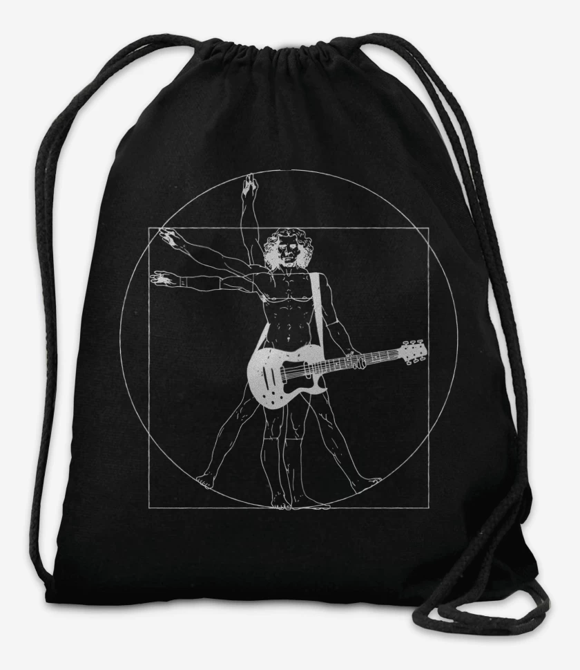 Mochila Negro de Guitar Vitruvio