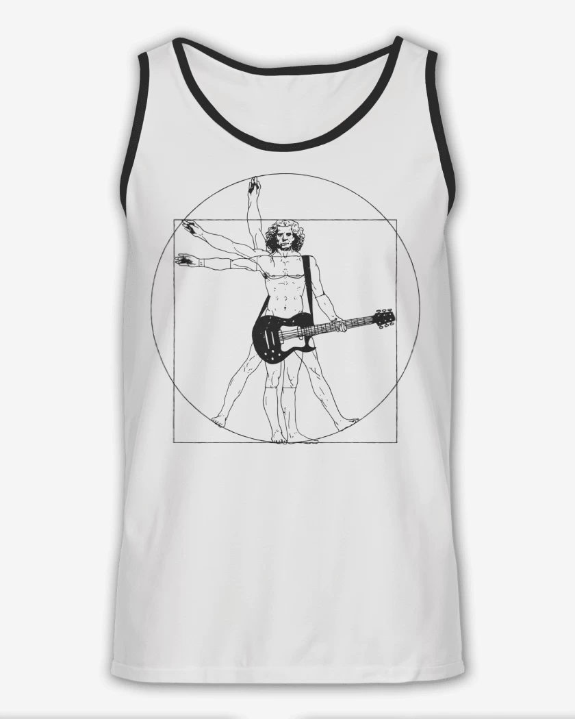 Sudadera Vitruvio Guitarrista
