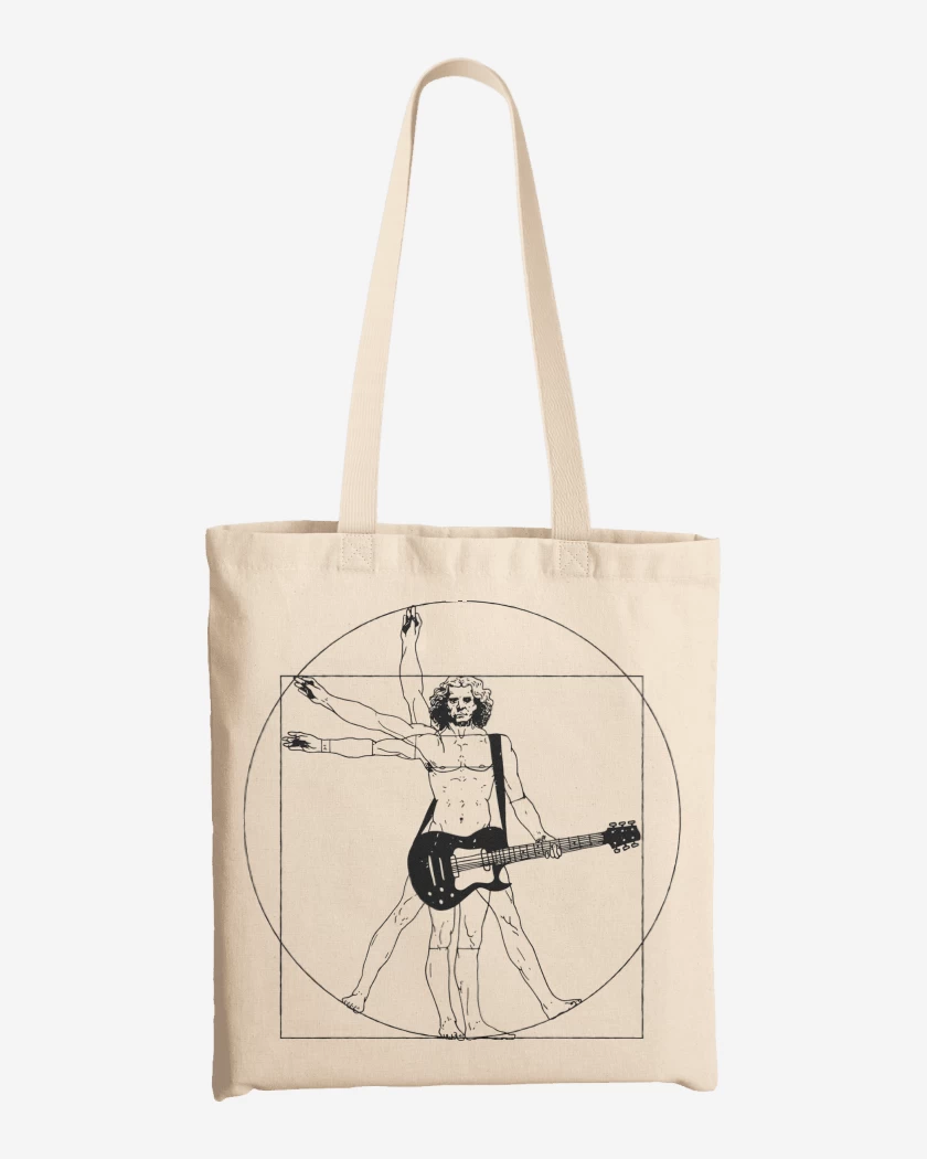 Totebag Vitruvio Guitarrista