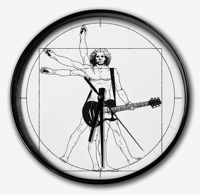 Reloj Vitruvio Guitarrista