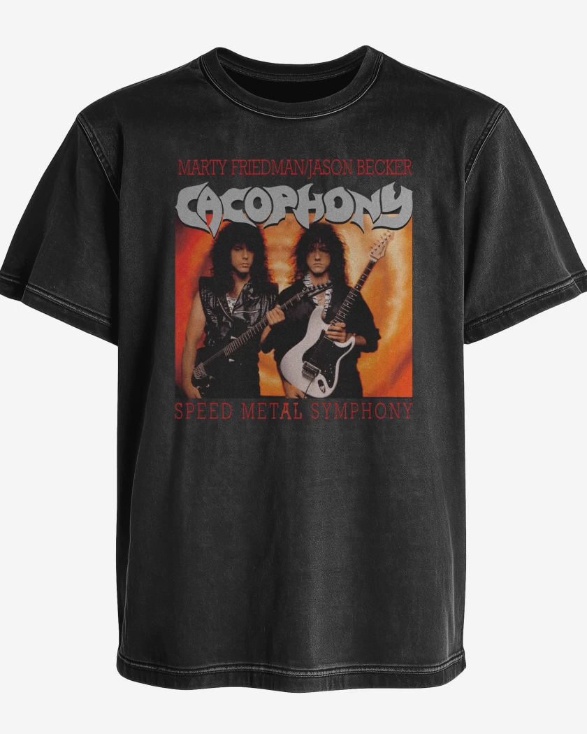 Polera desgastada Cacophony Speed Metal Symphony