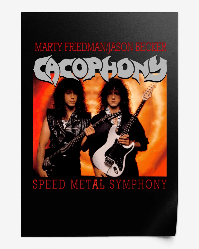 Print Cacophony Speed Metal Symphony