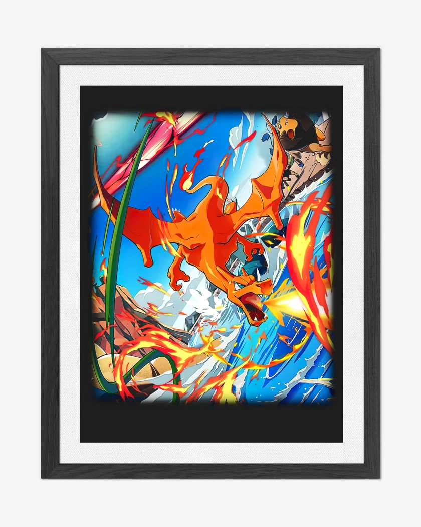 Cuadro decorativo Charizard TCG Pocket