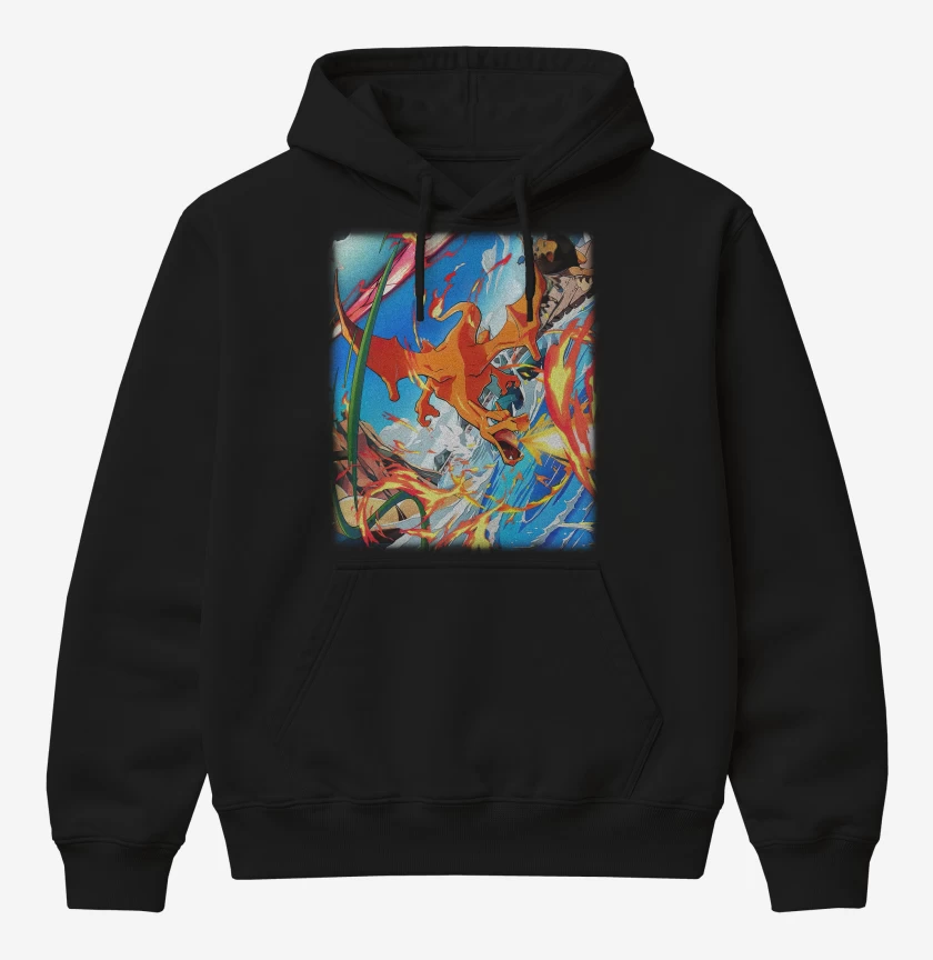 Poleron Canguro básico Charizard TCG Pocket