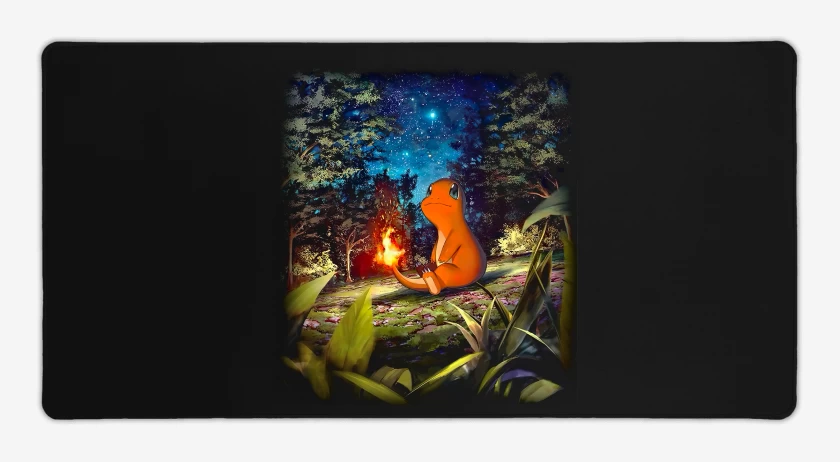 Mouse pad Gamer Charmander TCG Pocket 