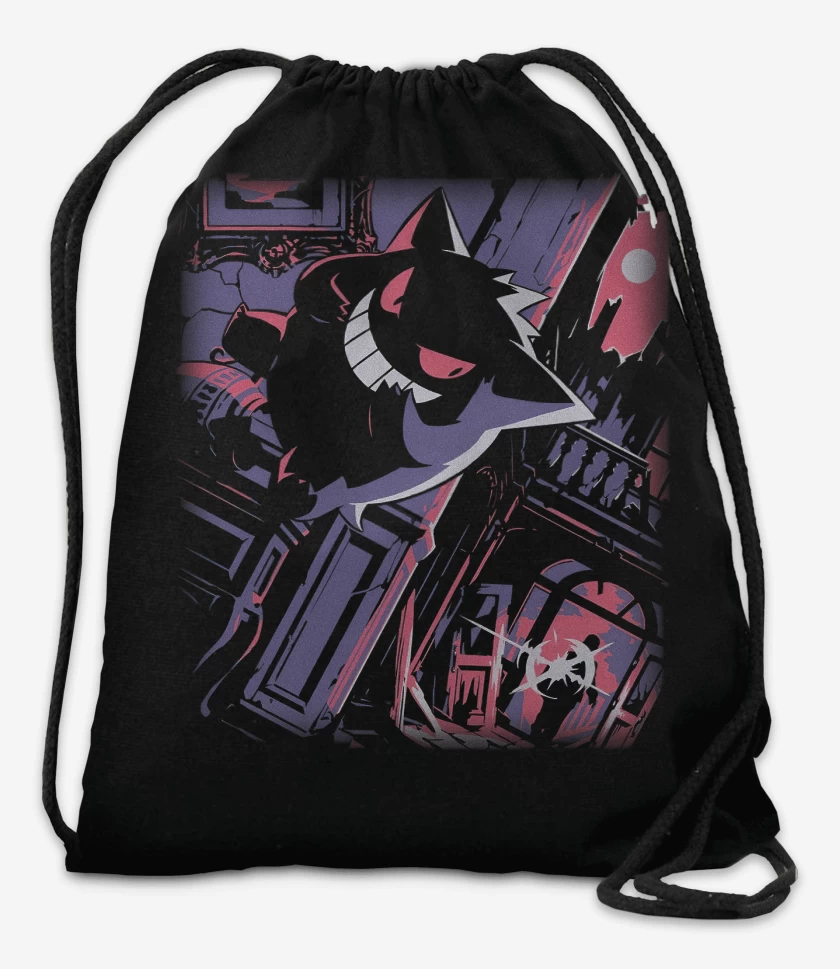 Mochila Negro de Gengar TCG Pocket